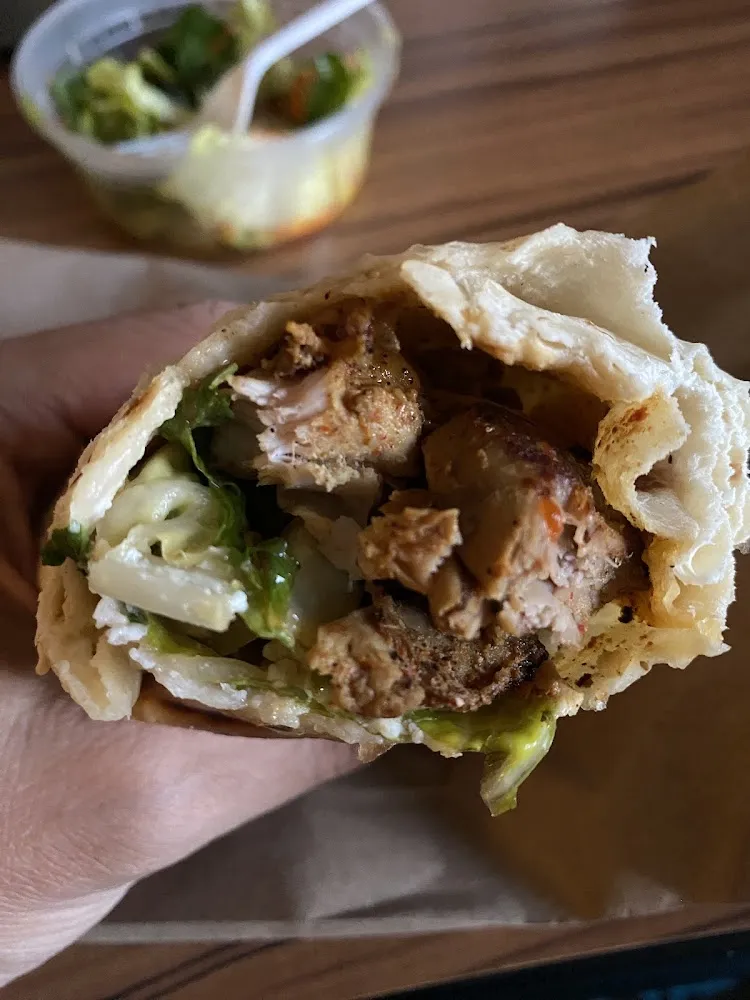 Chicken Kabob Wrap