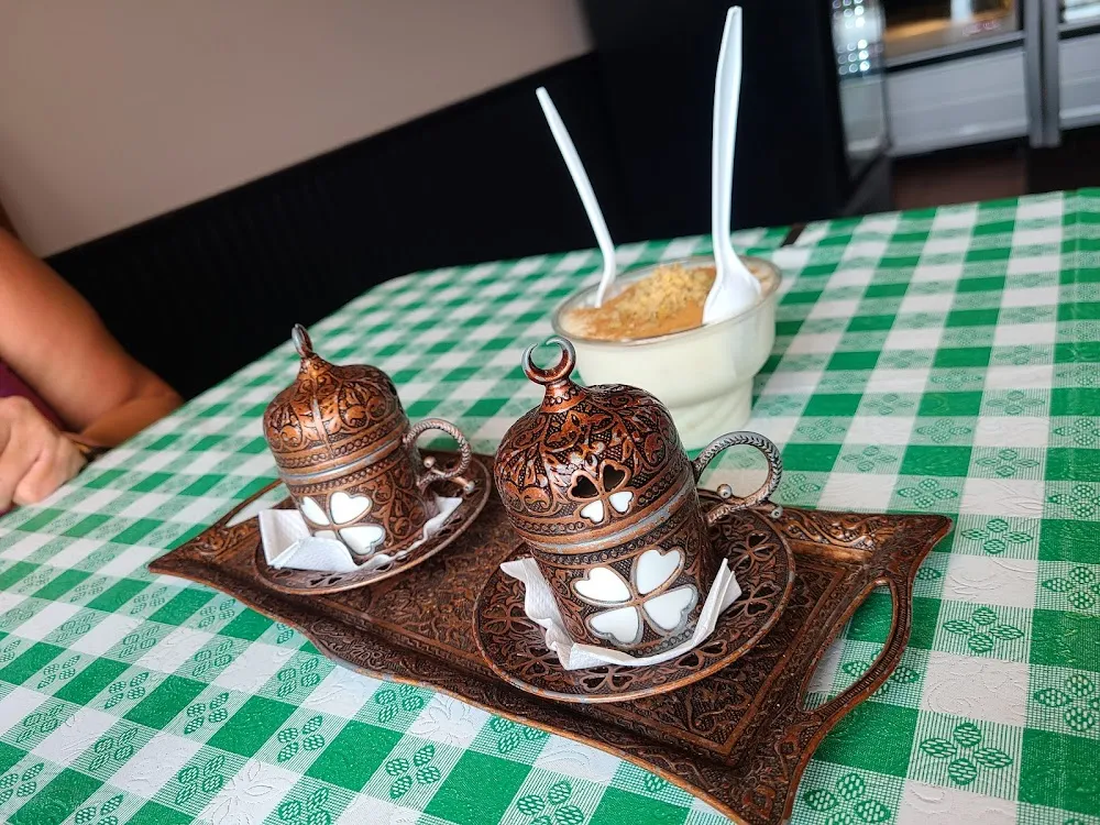 Turkish Coffee and Rice Pudding